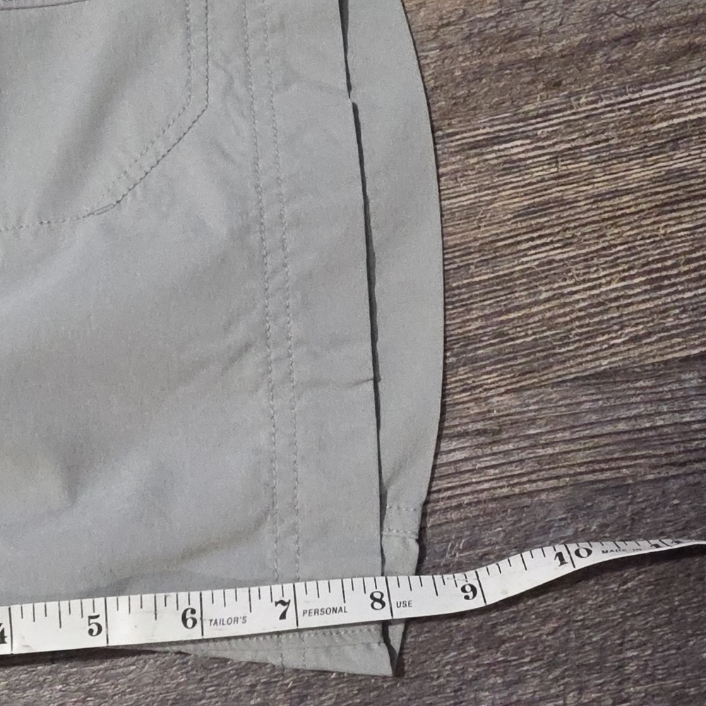 Marmot Hiking Shorts Women's Size 6 Khaki Grey Utility - Picture 6 of 8